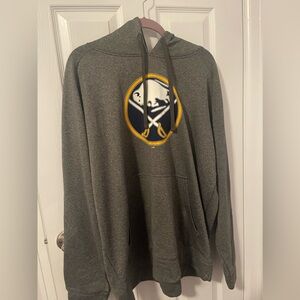 NHL Men’s Buffalo Sabres gray hoodie 2XL